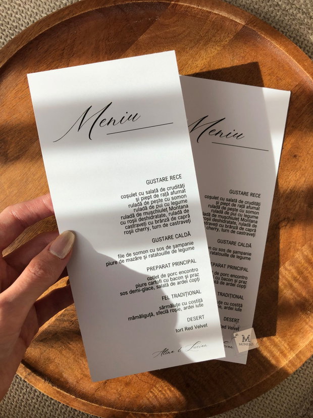 Set nunta Marturii si Meniuri - Sticlute cu bomboane