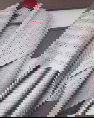 cardigan scurt H&M gri S/M