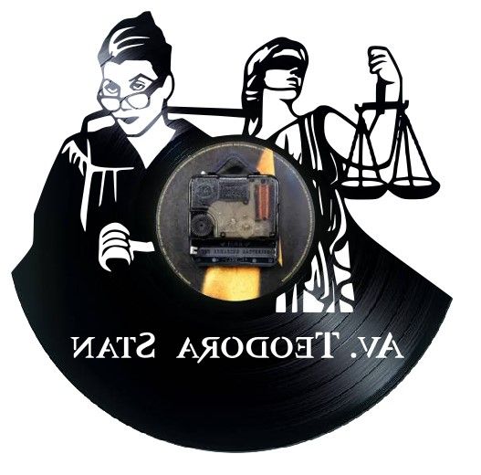 AVOCATA-ceas de perete (personalizabil)