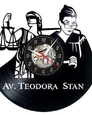 AVOCATA-ceas de perete (personalizabil)