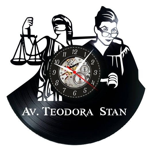 AVOCATA-ceas de perete (personalizabil)