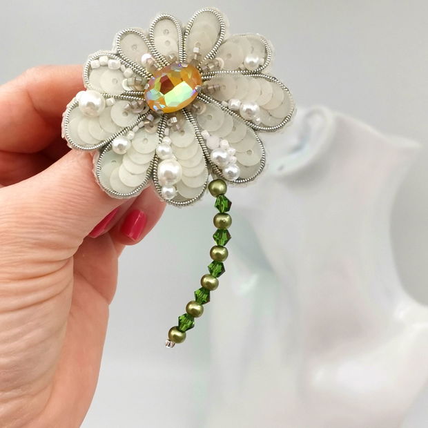 Broșă Margaretă - Daisy Charm