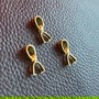 Agatatoare pandantiv otel inoxidabil 15x3mm - 1 buc
