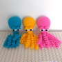 Caracatita crosetata, jucarie. Figurina handmade. LA COMANDA
