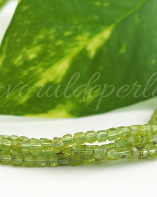 Peridot fatetat 2x2mm (0.5sir)