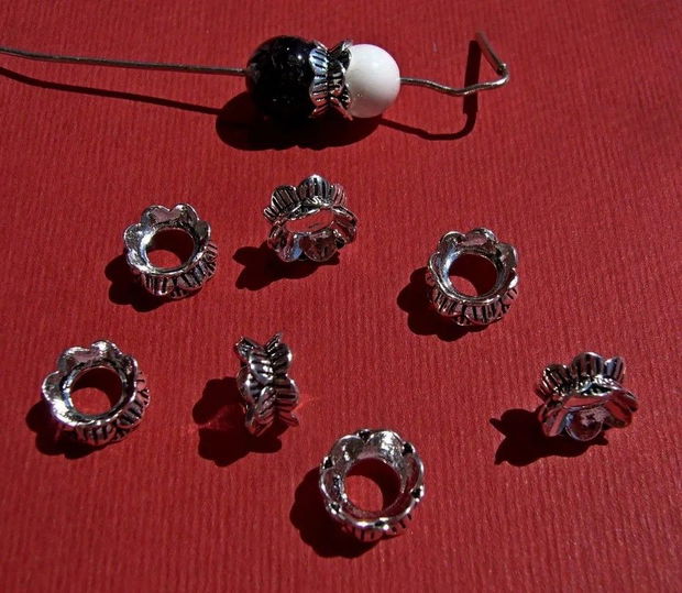 Coronita MARE din argint .925 aprox 9.5x5 mm