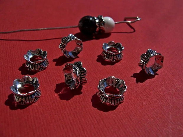 Coronita MARE din argint .925 aprox 9.5x5 mm