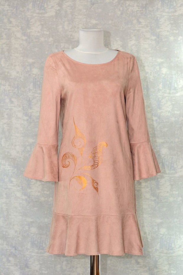Rochie pictata manual