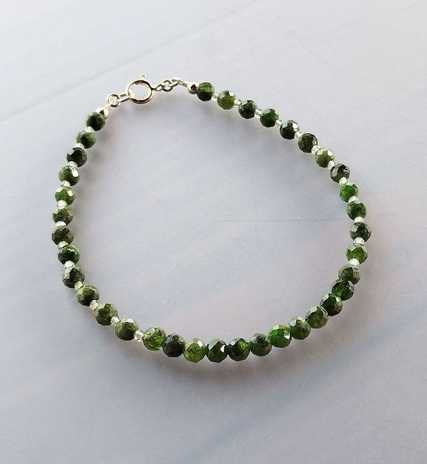 Cromdiopsid si peridot