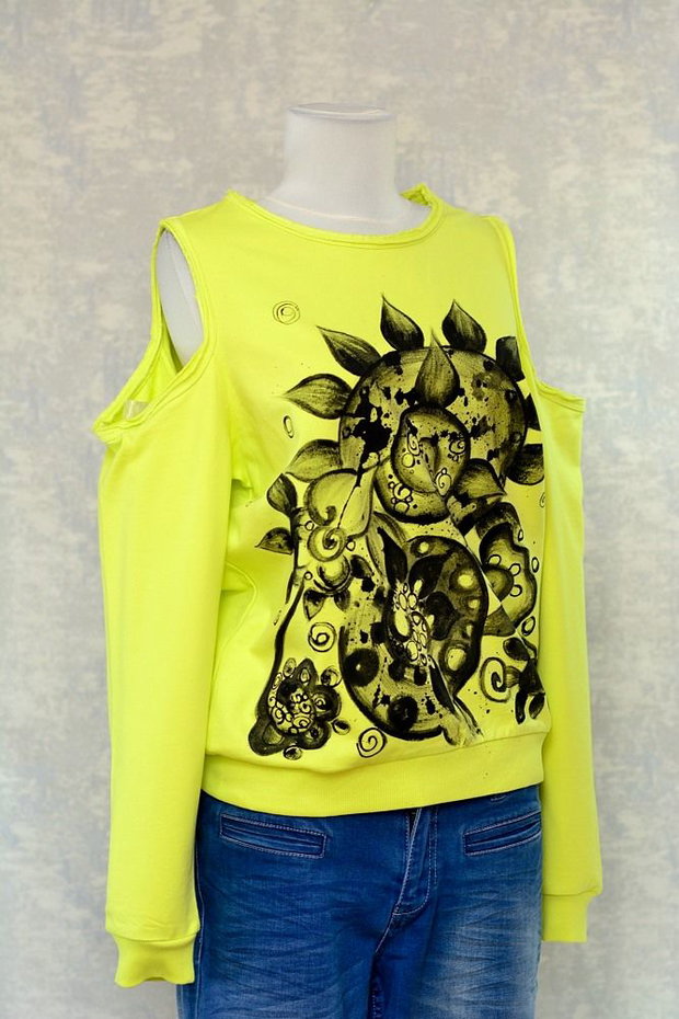 Bluza pictata