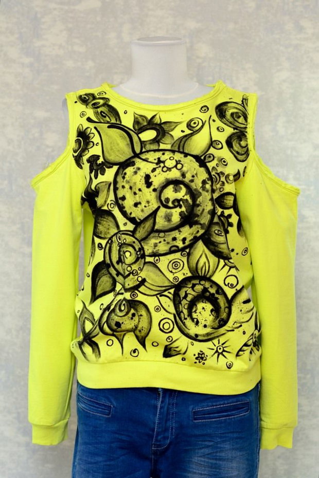 Bluza pictata