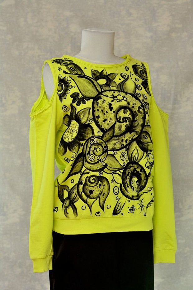 Bluza pictata