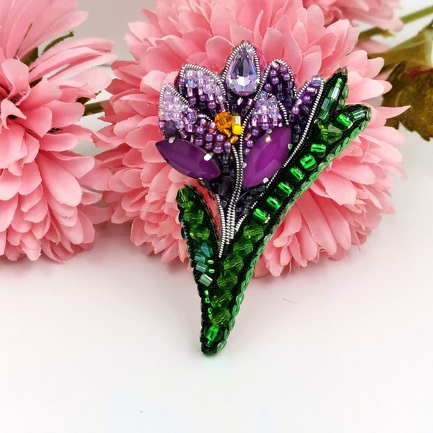 Rezervat Broșă floare - Crocus Dream