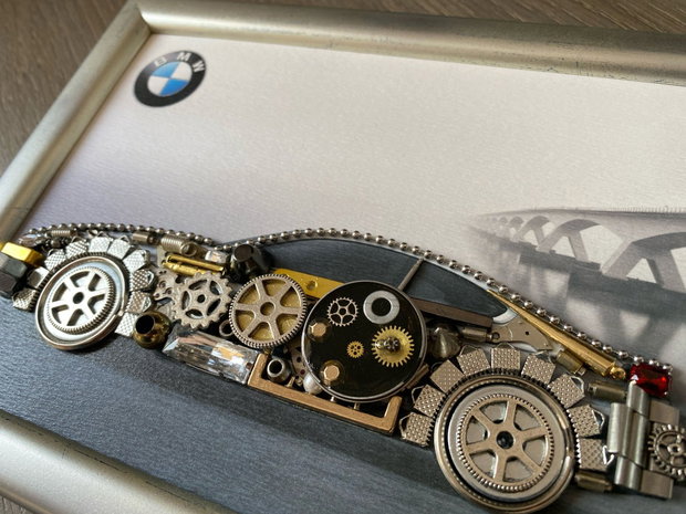 BMW Cod M 678・Decoratiune birou・Decor Vintage・Colaj steampunk・Cadouri Barbati