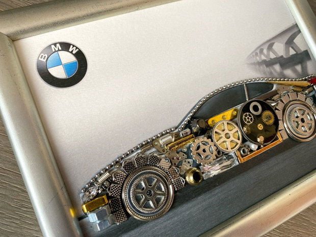 BMW Cod M 678・Decoratiune birou・Decor Vintage・Colaj steampunk・Cadouri Barbati