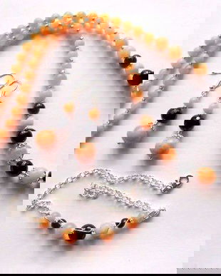 set cu aventurin si onix 47882