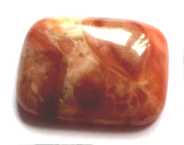 Cabochon dreptunghi nuante maro
