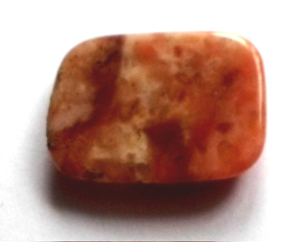 Cabochon dreptunghi nuante maro