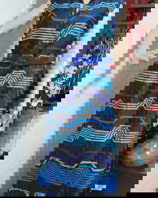 Rochie retro  anii 70-80