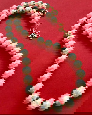 Colier perle de cultura albe