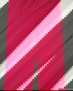 Pantalon triplu voal