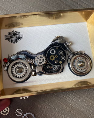 Motocicleta model Harley Davidson Cod M 681・Cadouri originale pentru barbati・Cadouri pentru ziua de nastere・Cadou 8 martie