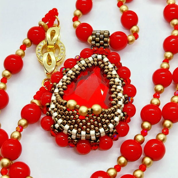 Set Valentina cu coral