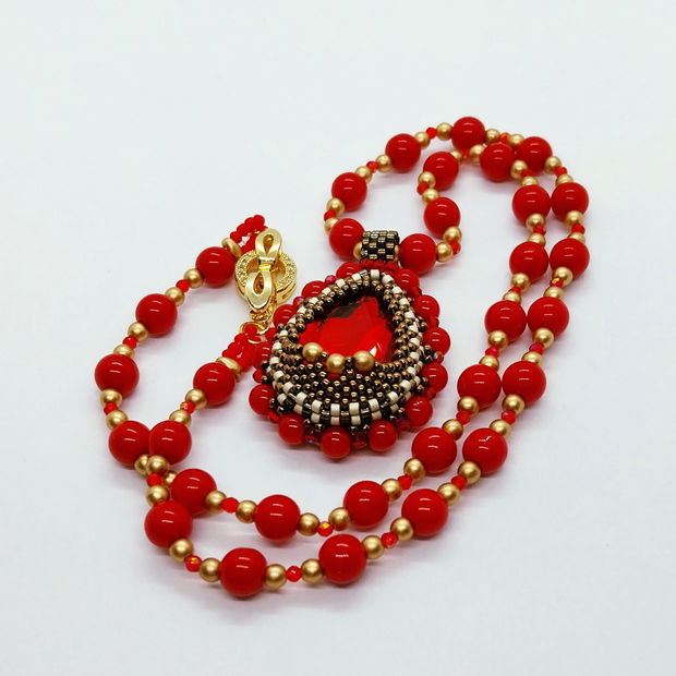 Set Valentina cu coral