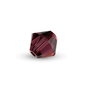 Cristale din sticla, biconice, 3 mm, rosybrown-05