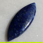 Lapis lazuli cabochon aprox 43.5x15.5x4 mm