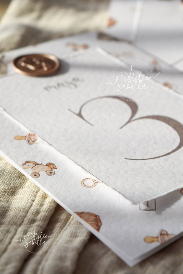 Număr de masă Deluxe Boho Baby