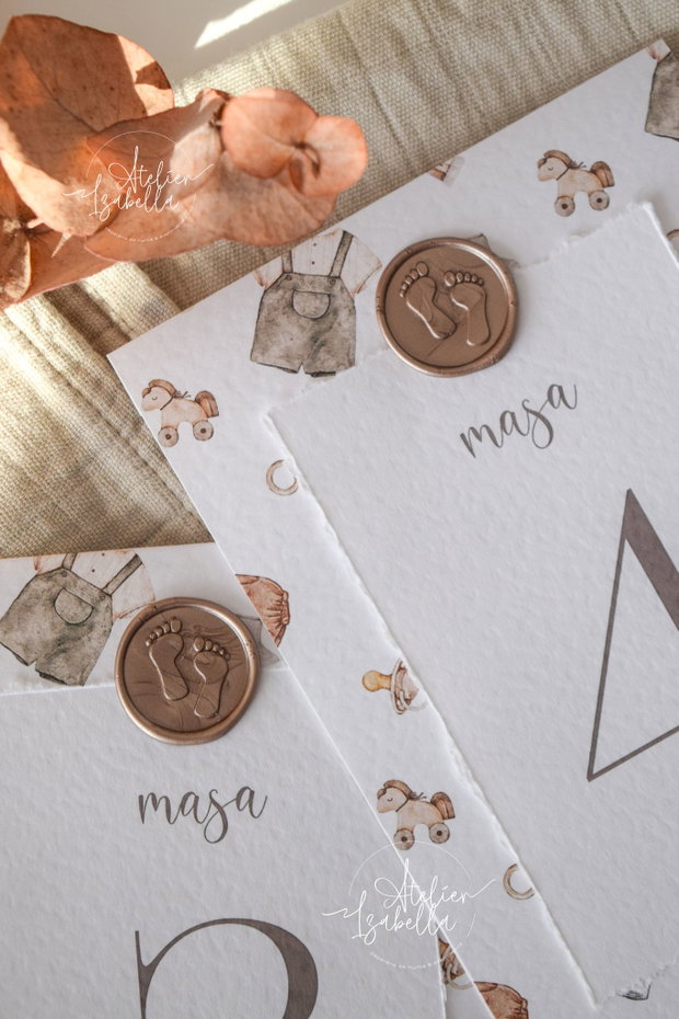 Număr de masă Deluxe Boho Baby