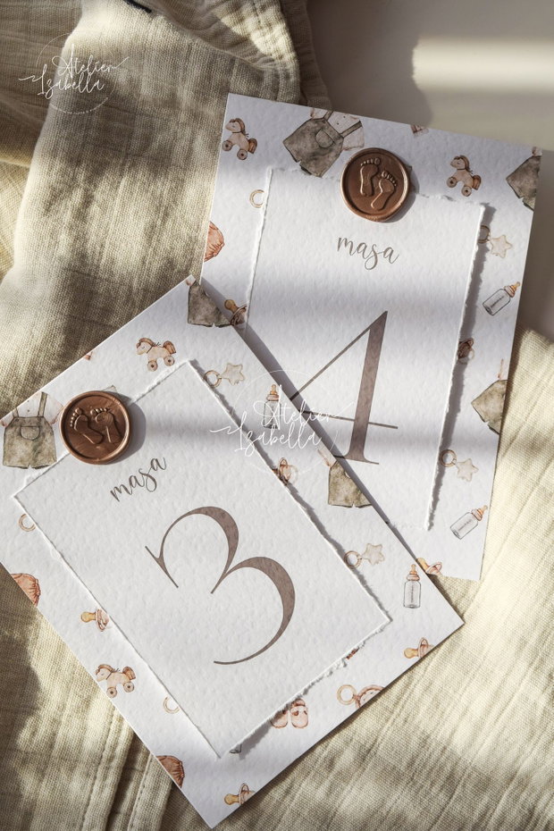 Număr de masă Deluxe Boho Baby