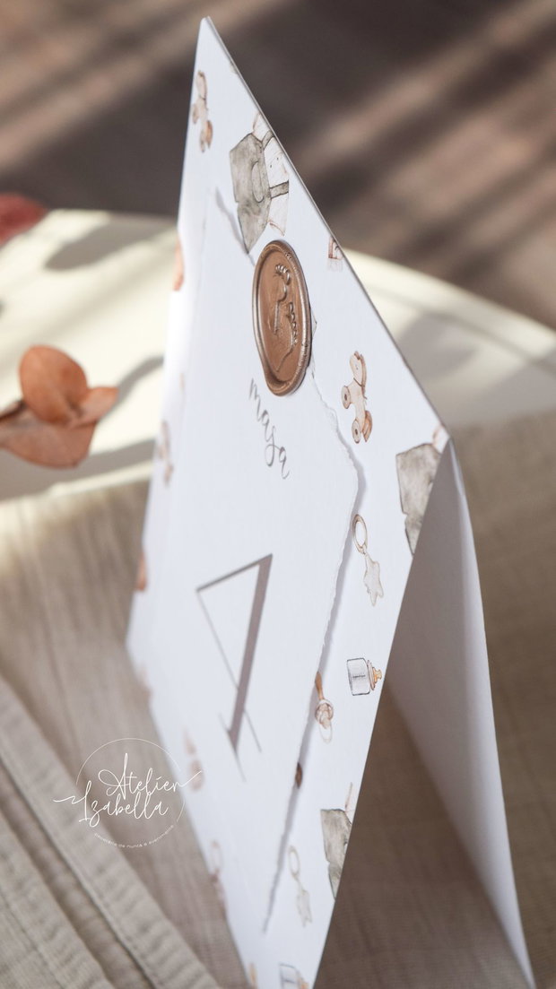 Număr de masă Deluxe Boho Baby