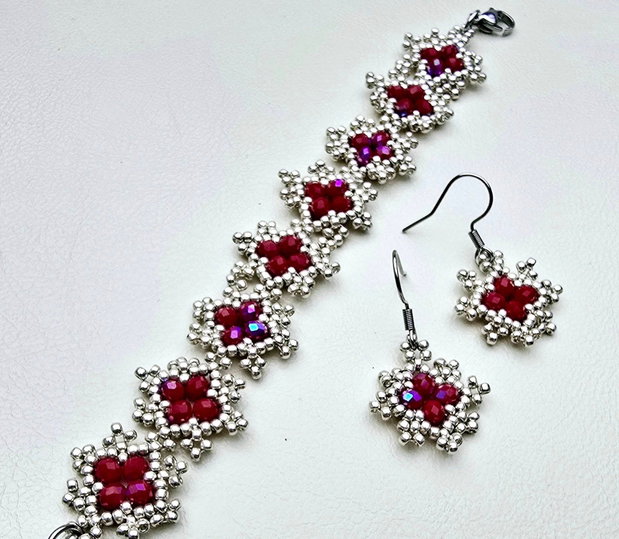 Set flori din margele