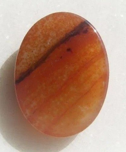 Cabochon agata aprox 39x29x10 mm