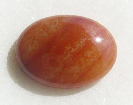 Cabochon agata aprox 39x29x10 mm