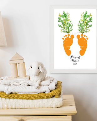 Tablou bebelus. Rama pentru amprenta bebelus. Tablou talpi bebelus. Tablou bebe Paste