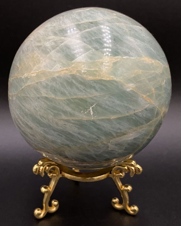 Piatra Lunii Verde - sfera piatra semipretioasa