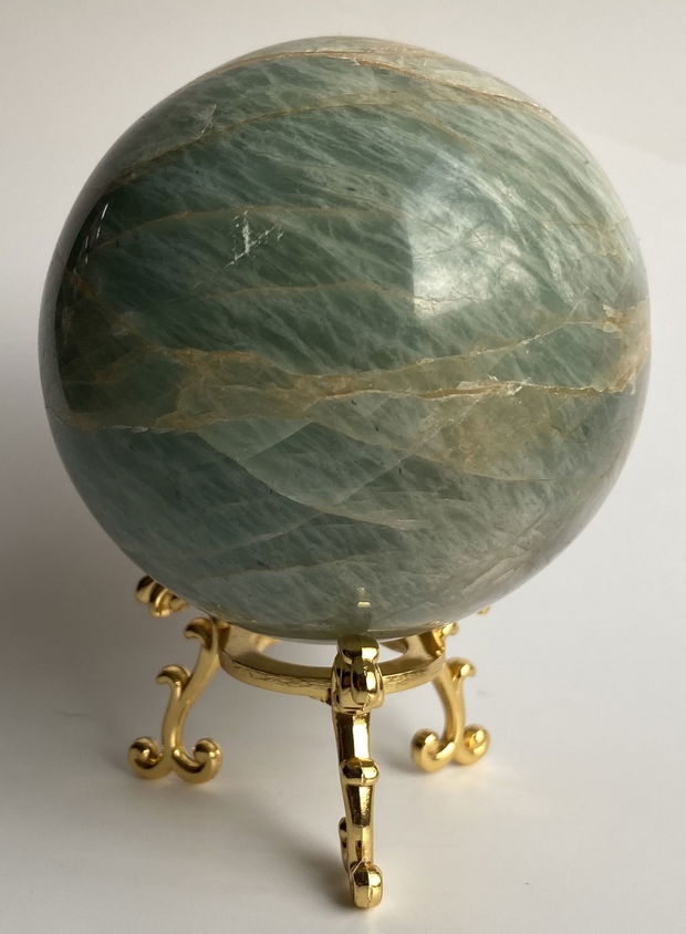Piatra Lunii Verde - sfera piatra semipretioasa