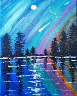 Tablou Aurora Boreala