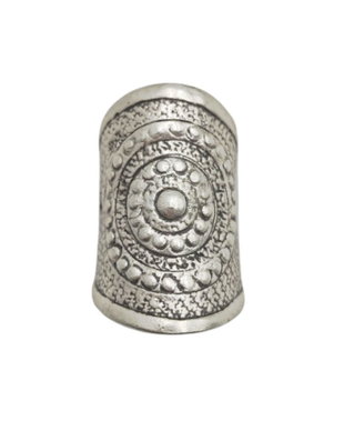 Inel metalic model mandala regal, Inz032