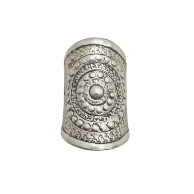Inel metalic model mandala regal, Inz032