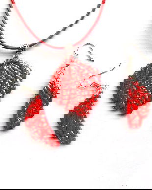 set cu fimo si foita argintie 47961