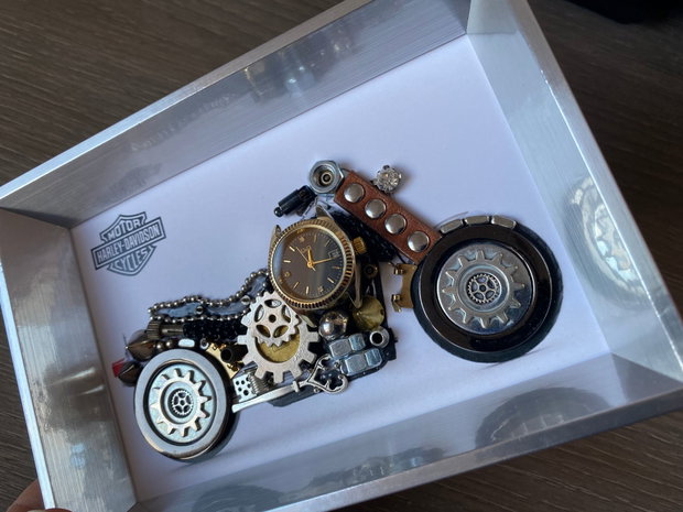 Motocicleta model Harley Davidson Cod M 689・Cadouri perdonalizate・Cadouri pentru ziua de nastere・Cadouri unicat