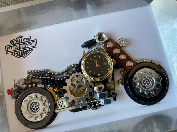 Motocicleta model Harley Davidson Cod M 689・Cadouri perdonalizate・Cadouri pentru ziua de nastere・Cadouri unicat