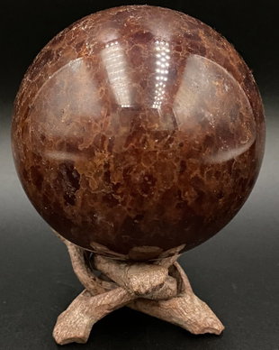 Cuart Capsuna Rosu - sfera din piatra semipretioasa