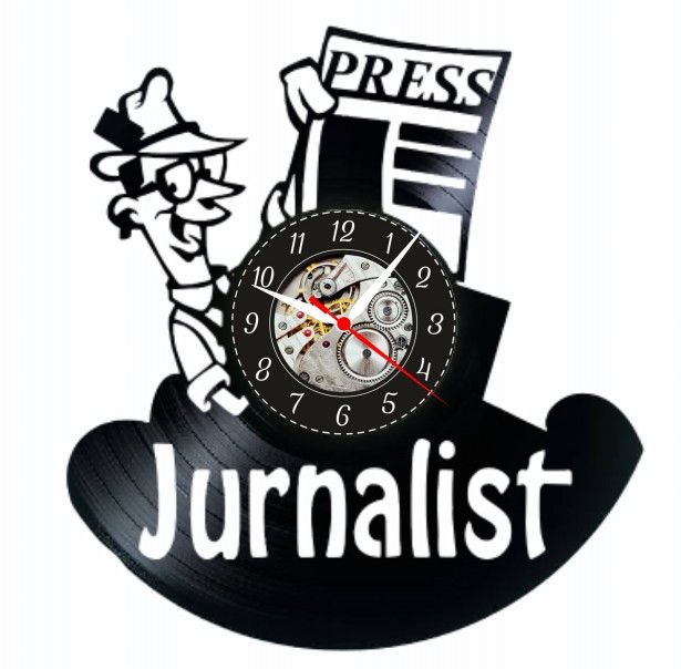 JURNALIST- ceas de perete