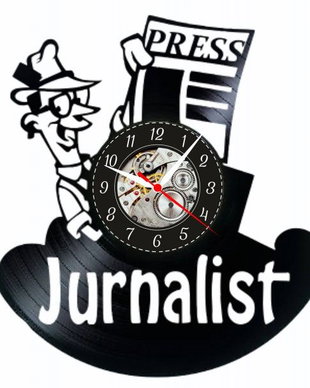 JURNALIST- ceas de perete
