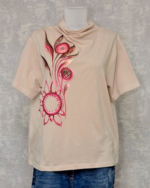 Tricou pictat manual, unicat